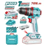 شنيور بطارية 20 فولت 76 نيوتن دقاق - TIDLI20768