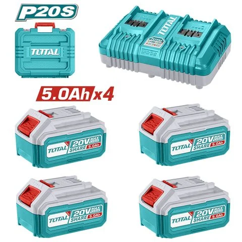 طقم كومبو 4 بطارية 5 امبير - TFBCLI20285