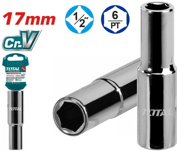 لقمة رباط نص بوصة طويلة تصادمية 17 مم – THTST12173L