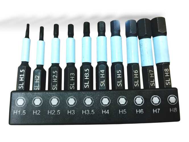 WhatsApp Image 2025-09-20 at 12.15.30 AM (2) طقم سن مفك الانكيه عادة 5 سم 10 قطع - الصورة 1