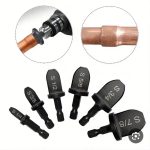 ⁦طقم بنط فلير للمواسير النحاس 6 قطع⁩ - الصورة ⁦2⁩