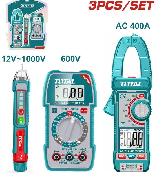 طقم افوميتر و بنسة امبير و مفك حساس - TOS23068