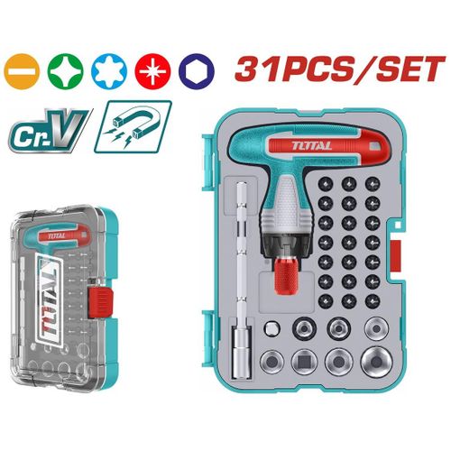 طقم مفك سيستم 31 قطعة - TACSD30186