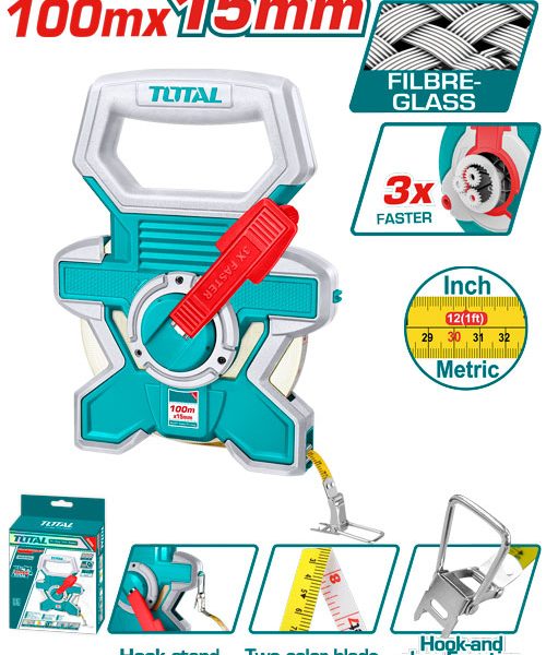 شريط 100 متر فيبر - TMTF181006
