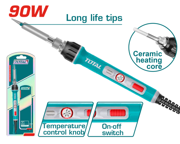 كاوية لحام 90 وات بضابط حرارة - TET01608